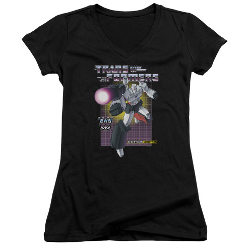 Image for Transformers Girls V Neck T-Shirt - Megatron