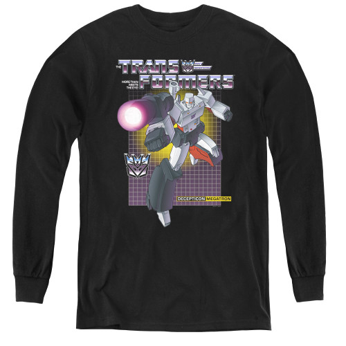 Image for Transformers Youth Long Sleeve T-Shirt - Megatron