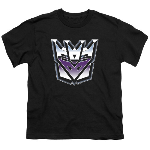 Image for Transformers Youth T-Shirt - Decepticon Airbrush Logo