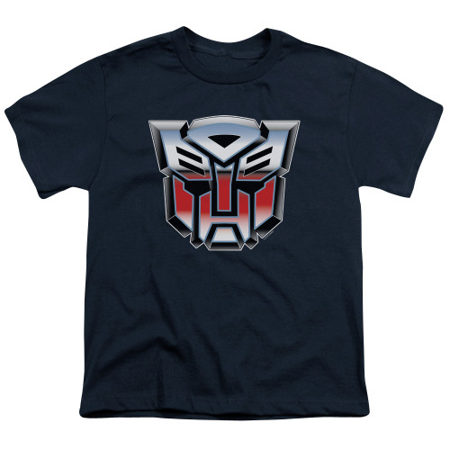 Image for Transformers Youth T-Shirt - Autobrush Airbrush Logo