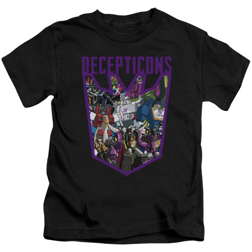 Image for Transformers Kids T-Shirt - Decepticon Collage