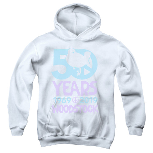 Image for Woodstock Youth Hoodie - 50th Anniversary Simple