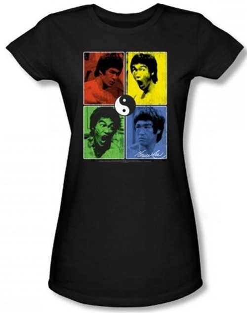 Bruce Lee Girls T-Shirt - Color Block Girls T-Shirt