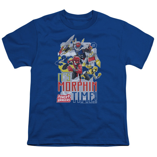 Image for Power Rangers Youth T-Shirt - Beast Morphers Morphin Time