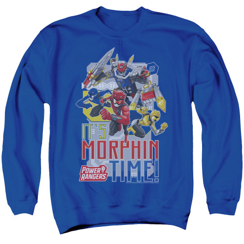 Image for Mighty Morphin Power Rangers Crewneck - Beast Morphers Morphin Time