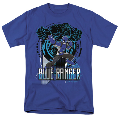 Image for Power Rangers T-Shirt - Beast Morphers Blue Ranger