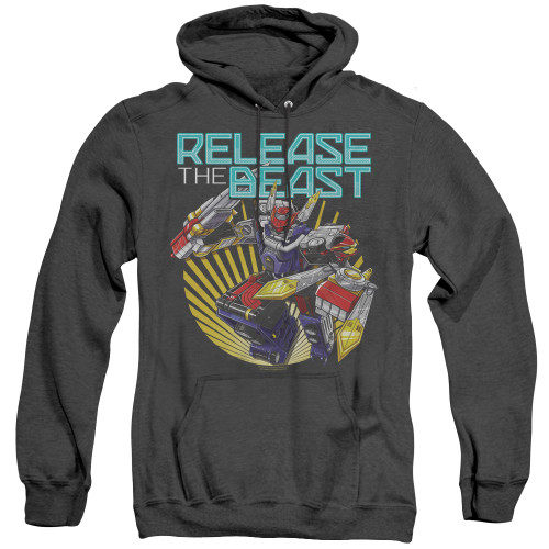 Image for Power Rangers Heather Hoodie - Beast Morphers Breast Release