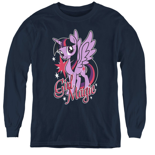 Image for My Little Pony Youth Long Sleeve T-Shirt - Friendship is Magic Girl Magic