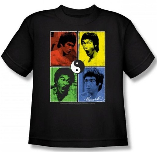 Bruce Lee Youth T-Shirt - Color Block