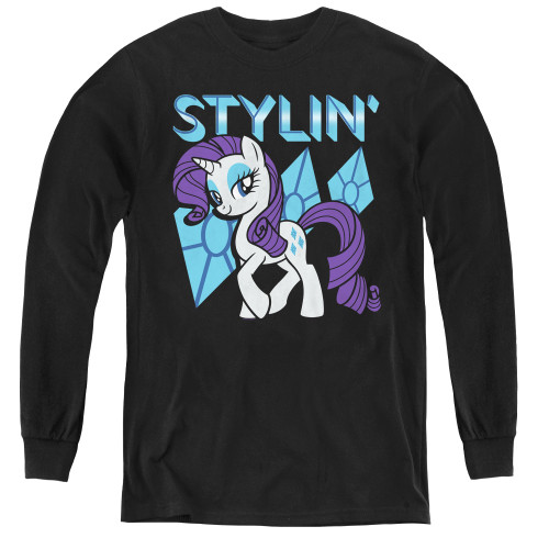 Image for My Little Pony Youth Long Sleeve T-Shirt - Friendship is Magic Stylin'