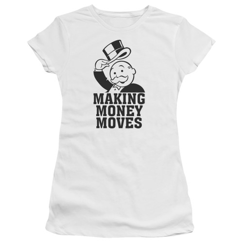 Image for Monopoly Girls T-Shirt - Money Moves