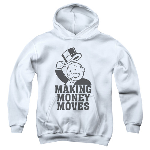 Image for Monopoly Youth Hoodie - Money Moves