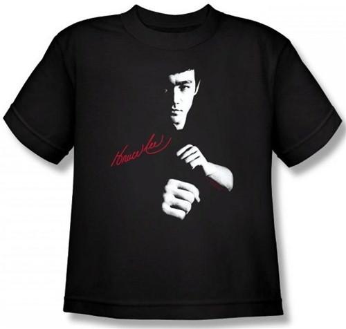 Bruce Lee Youth T-Shirt - The Dragon Awaits