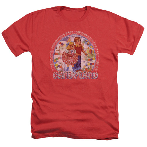 Image for Candy Land Heather T-Shirt - Happy Children