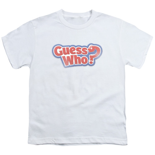 Image for Guess Who Youth T-Shirt - Distressed Logo