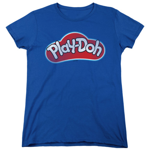 Image for Play Doh Woman's T-Shirt - Blue Lid