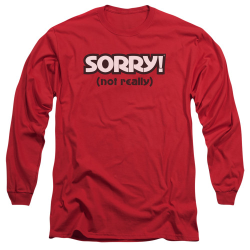 Image for Sorry Long Sleeve T-Shirt - Not Really