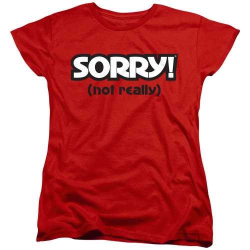 Image for Sorry Woman's T-Shirt - Not Really
