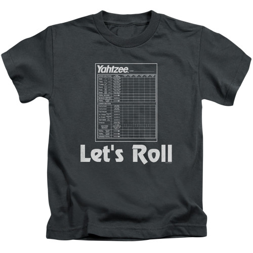 Image for Yahtzee Kids T-Shirt - Let's Roll