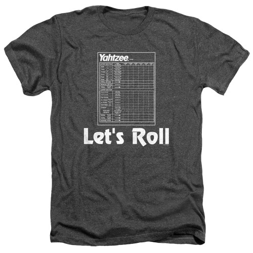 Image for Yahtzee Heather T-Shirt - Let's Roll