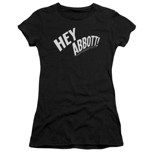 Image for Abbott & Costello Girls T-Shirt - Hey Abbott