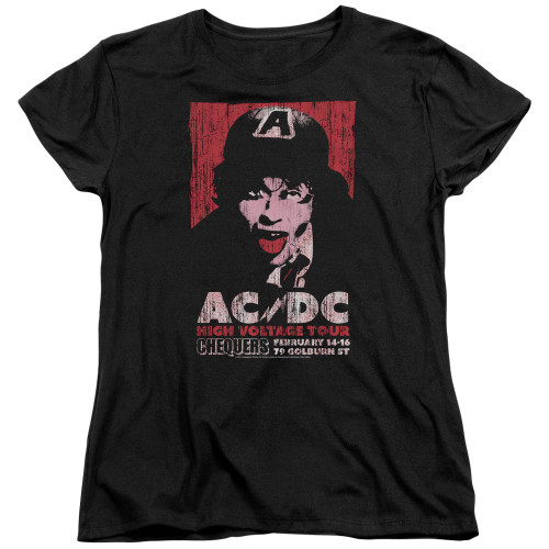 Image for AC/DC Woman's T-Shirt - High Voltage Live 1975