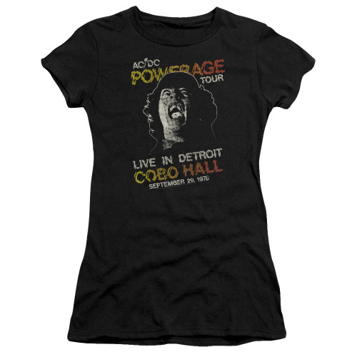 Image for AC/DC Girls T-Shirt - Powerage Tour