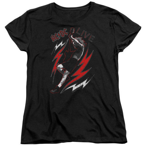 Image for AC/DC Woman's T-Shirt - Live