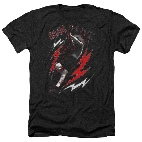 Image for AC/DC Heather T-Shirt - Live