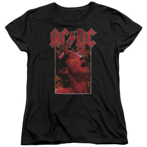 Image for AC/DC Woman's T-Shirt - Horns