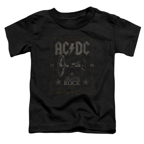Image for AC/DC Toddler T-Shirt - Rock Label