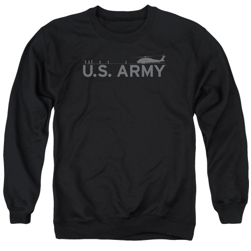 Image for U.S. Army Crewneck - Helicopter