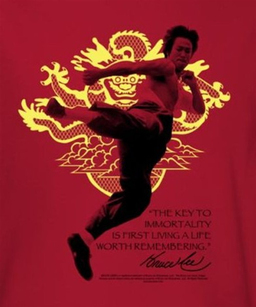 Bruce Lee T-Shirt - Immortal Dragon