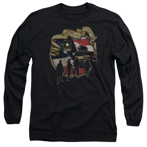 Image for U.S. Army Long Sleeve Shirt - Duty Honor Country
