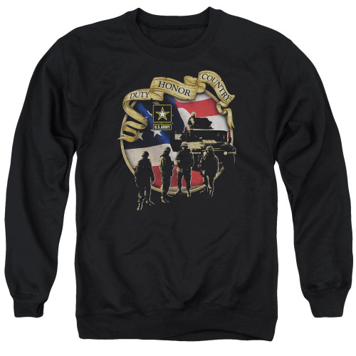 Image for U.S. Army Crewneck - Duty Honor Country