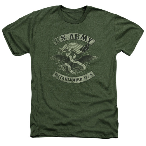 Image for U.S. Army Heather T-Shirt - Union Eagle