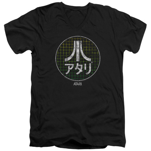 Image for Atari V-Neck T-Shirt - Japanese Grid