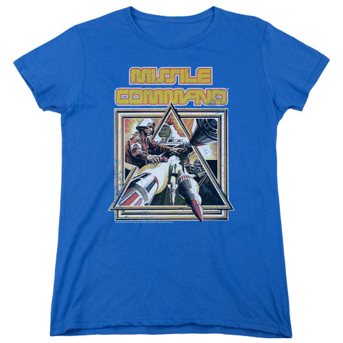 Image for Atari Woman's T-Shirt - Missile Commander