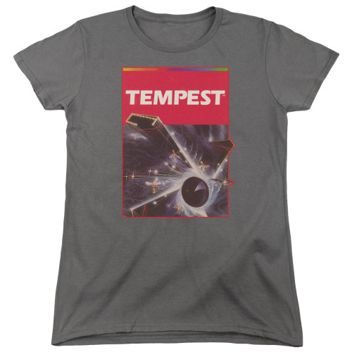 Image for Atari Woman's T-Shirt - Tempest Box Art