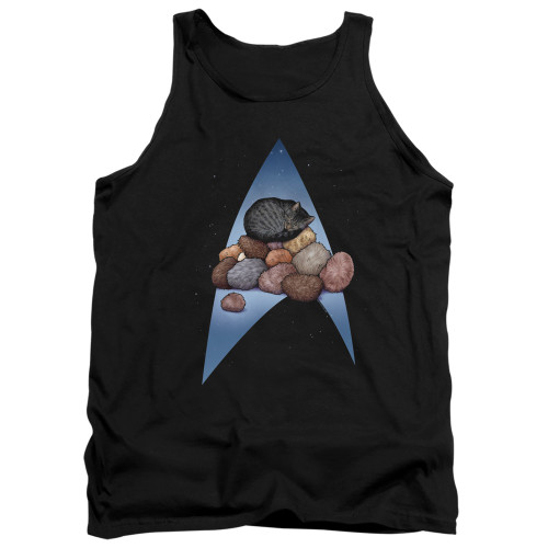 Image for Star Trek Cats Tank Top - Five Year Nap