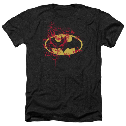 Image for Batman Heather T-Shirt - Joker Graffiti
