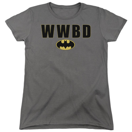 Image for Batman Womans T-Shirt - WWBD Logo
