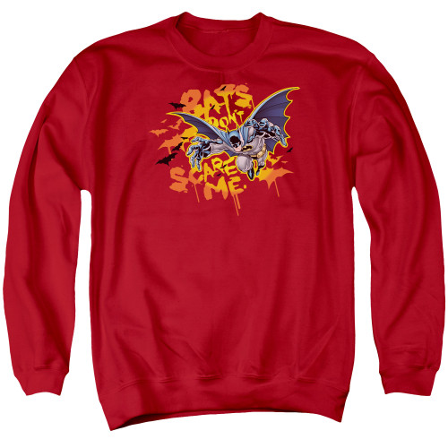 Image for Batman Crewneck - Bats Don't Scare Me