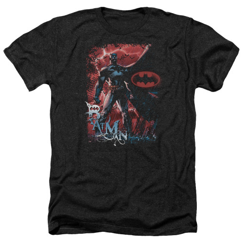 Image for Batman Heather T-Shirt - Gotham Reign