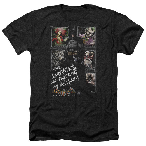 Image for Batman Heather T-Shirt - Running the Asylum