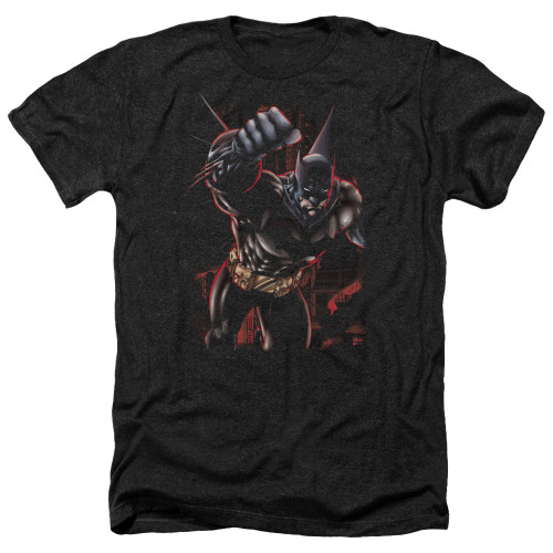 Image for Batman Heather T-Shirt - Crimson Knight