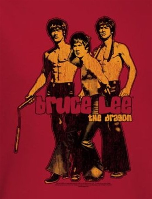 Bruce Lee T-Shirt - Nunchucks