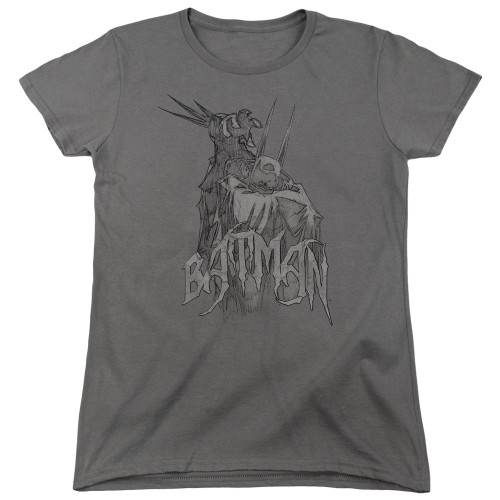 Image for Batman Womans T-Shirt - Scary Right Hand