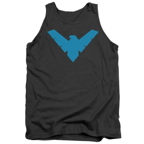 Image for Batman Tank Top - Nightwing Symbol Charcoal