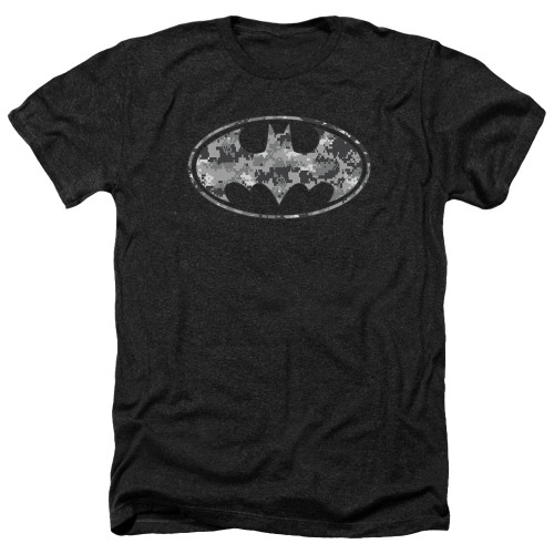 Image for Batman Heather T-Shirt - Urban Camo Shield